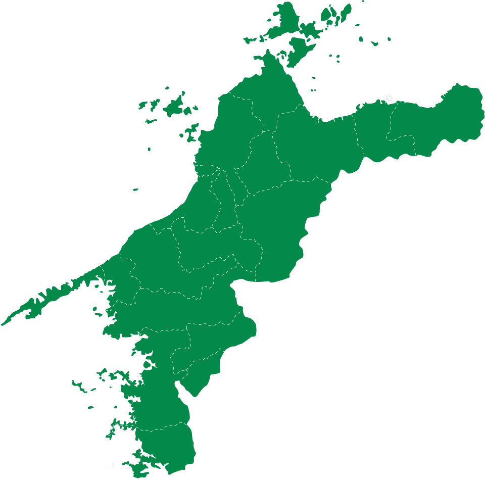 愛媛県内の浮気調査 出張対応エリア